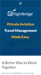Mobile Screenshot of flightbridge.com